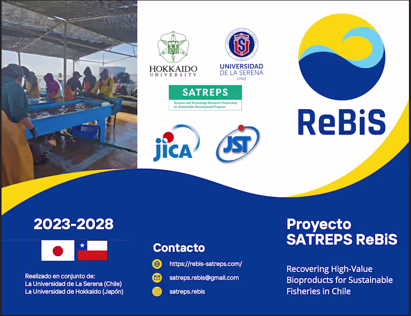 Cover image for I developed a wide range of print materials for the SATREPS ...