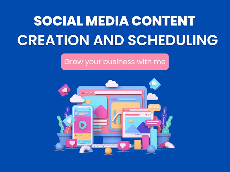Cover image for Social Media Content Creation and Scheduling