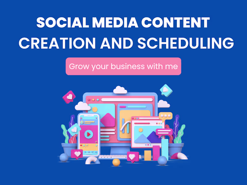 Cover image for Social Media Content Creation and Scheduling