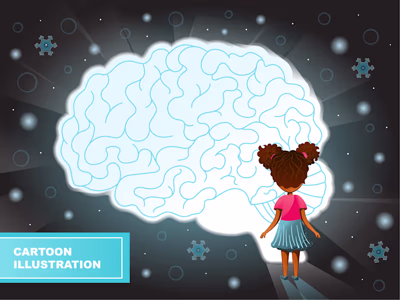 Cover image for Brain Cartoon Art