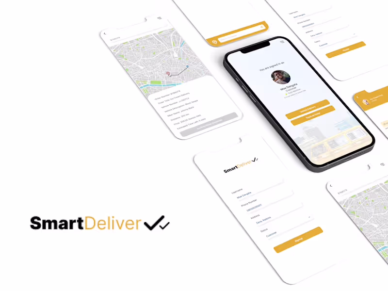 Cover image for Smart Deliver | UI/UX Case Study
