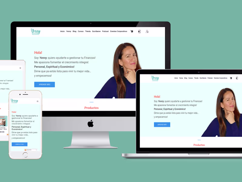 Cover image for Yenny Mandola – Finanzas | Emprendimiento