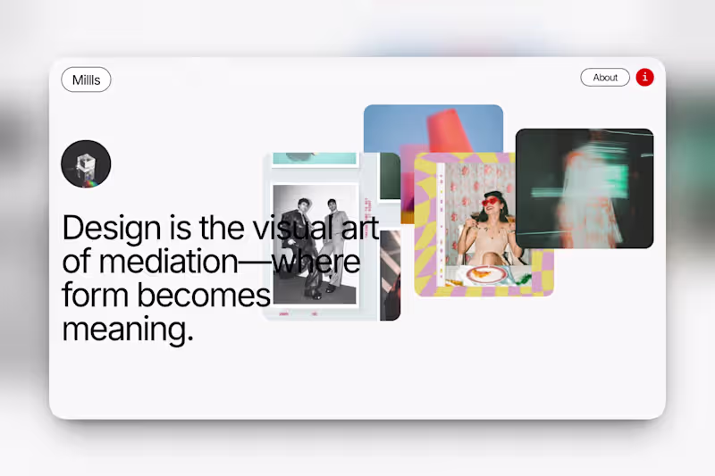 Cover image for Millls - Portfolio Readymag Template