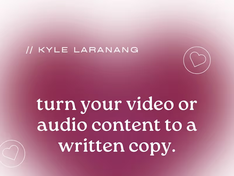 Cover image for Transcription Services