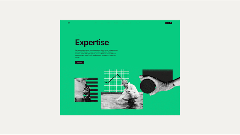 Cover image for Website Redesign for 30 Forensic Engineering