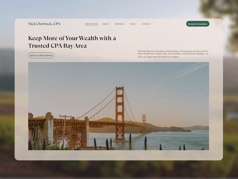 Cover image for Quiet design speaks louder. A classic and elegant interface ...