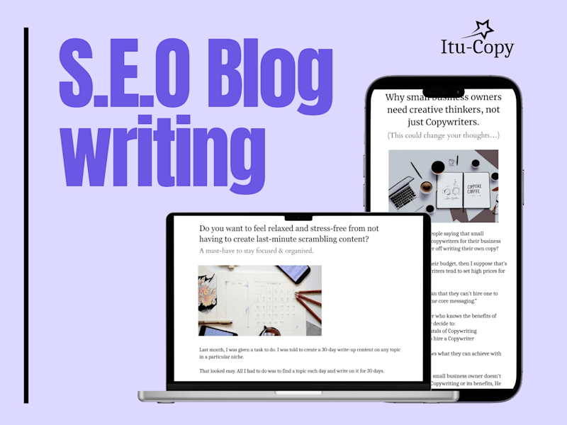 Cover image for Blog Writing