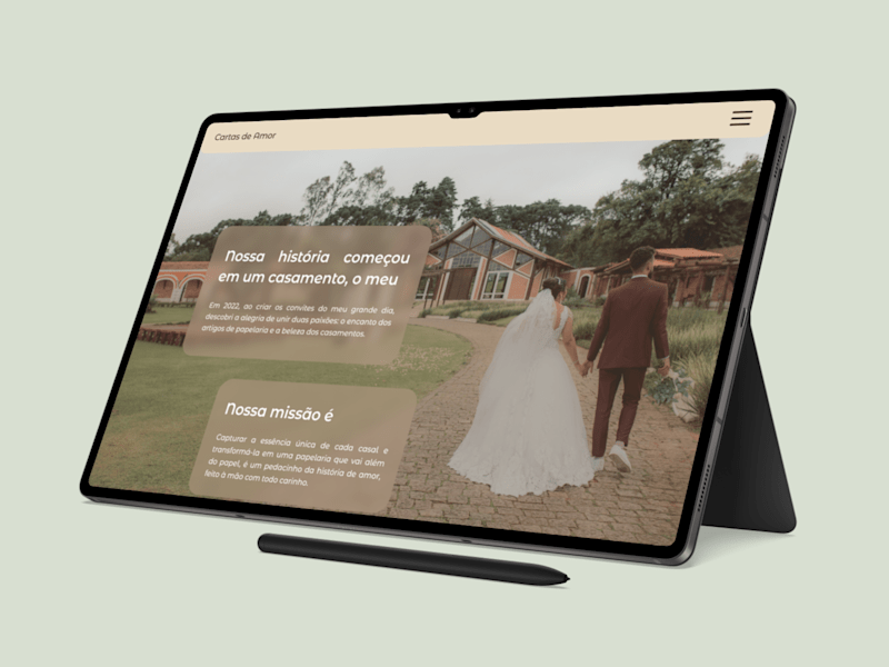 Cover image for Cartas de amor - tablet
