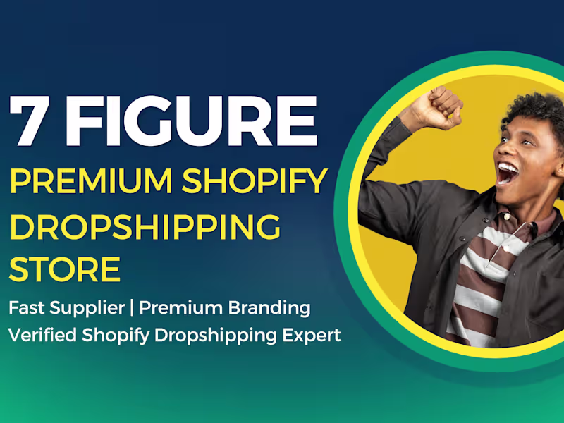 Cover image for Shopify Guru || eCommerce Store || Dropshipping Store