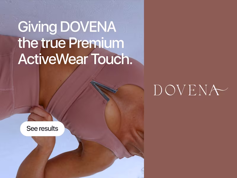 Cover image for Giving Australia the true Premium ActiveWear Touch x DOVENA