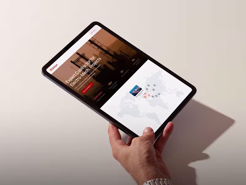Cover image for Web Design & Development for Berksan (Figma & Framer)