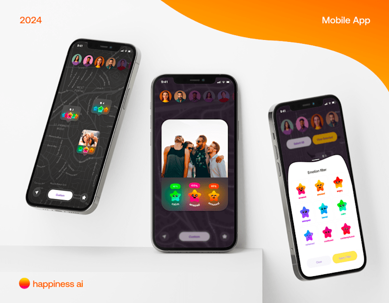Cover image for Happinnes AI Emotion Tracking App