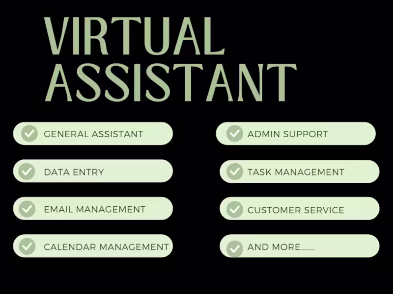 Cover image for Virtual Assistance / Admin Support
