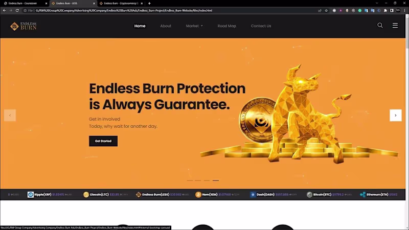 Cover image for ENDLESS BURN: WHERE CRYPTOCURRENCY TRANSFORMS – OFFICIAL LAUNCH 