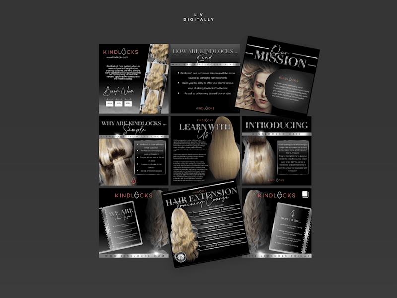 Cover image for Instagram Marketing Campaign for Hair Extension Brand