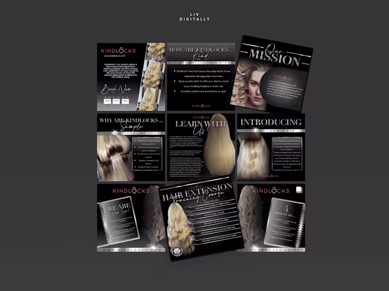 Cover image for Instagram Marketing Campaign for Hair Extension Brand