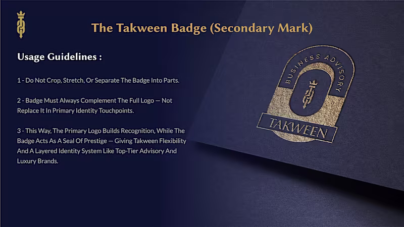 Cover image for Takween Advisory Branding