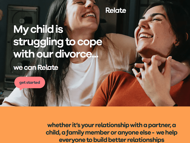 Cover image for Relate UK Charity Social Media Management