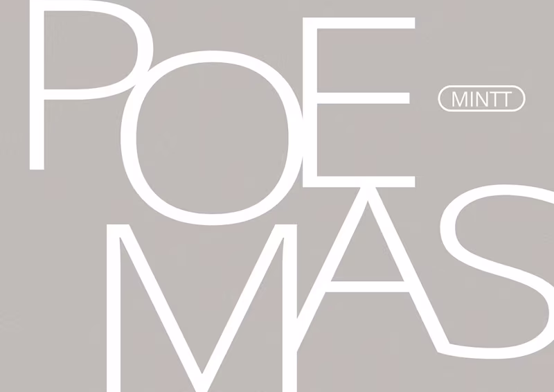 Cover image for Mintt - Poetry