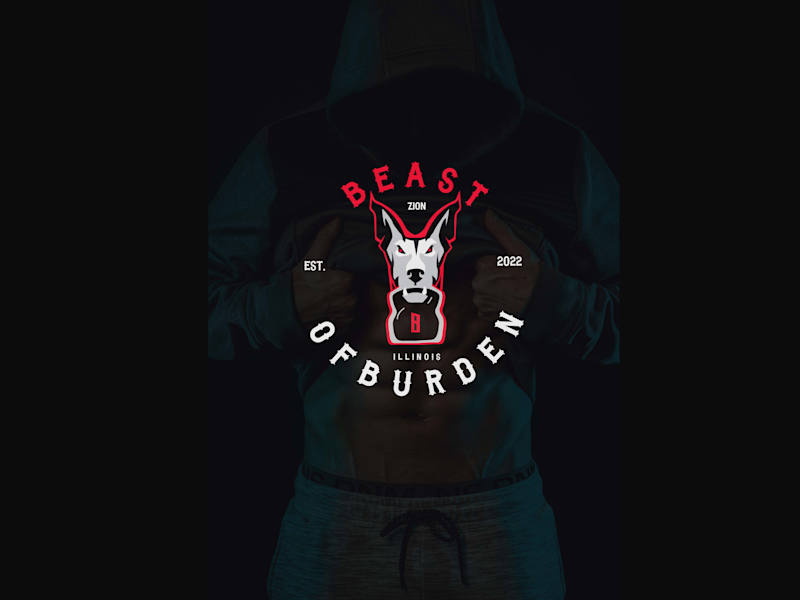 Cover image for Gym Brand "Beast Of Burden" Branding + Identity