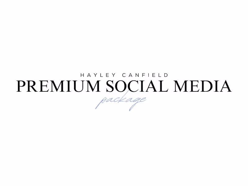 Cover image for Full Service, Premium Social Media Management