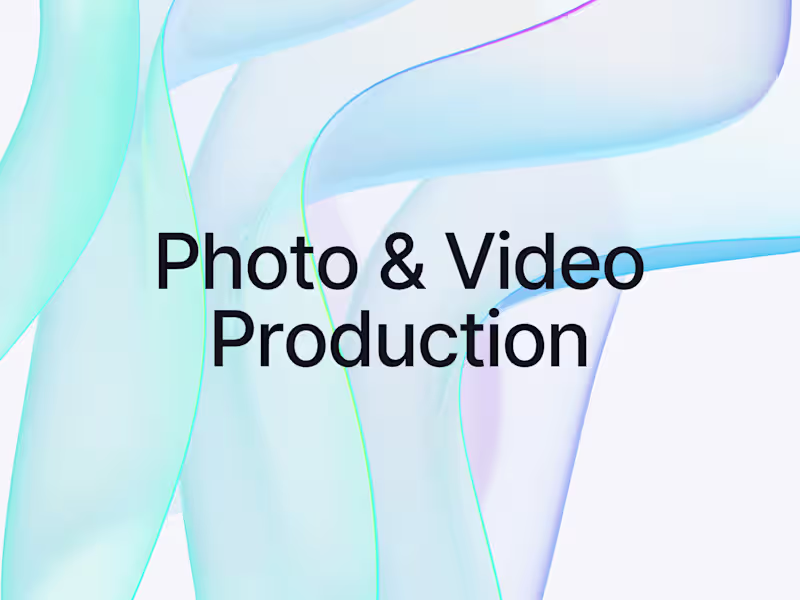 Cover image for Videography and Content Production