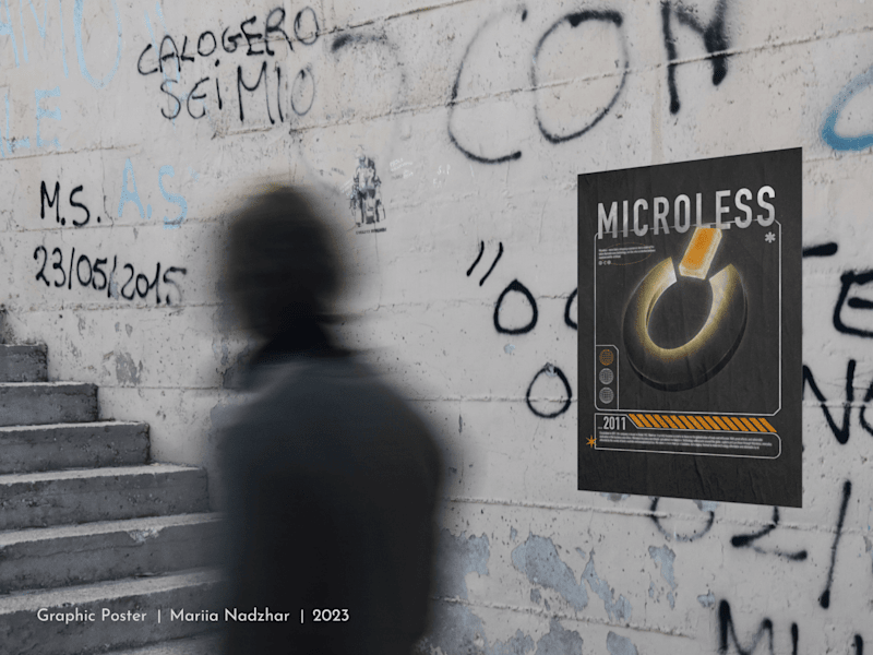 Cover image for Futuristic Promotional Company Graphic Poster 