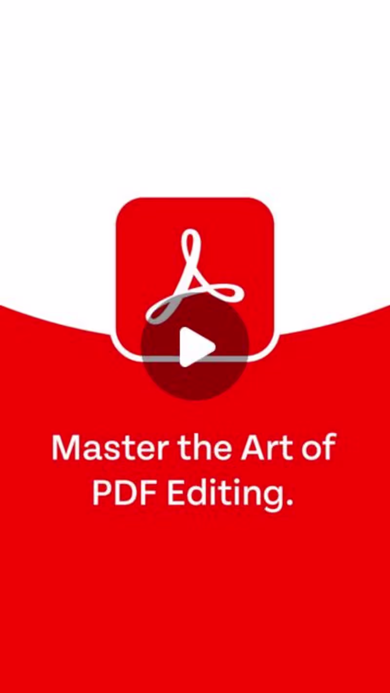 Cover image for Adobe "Acrobat Essentials course" announcement. 