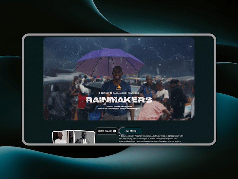 Cover image for Rainmakers - Framer Build & Design