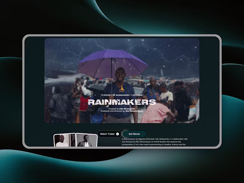 Cover image for Rainmakers - Framer Build & Design