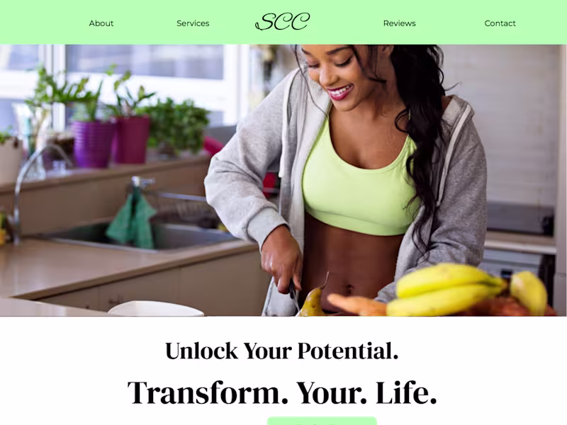 Cover image for Website Design for Health Coach