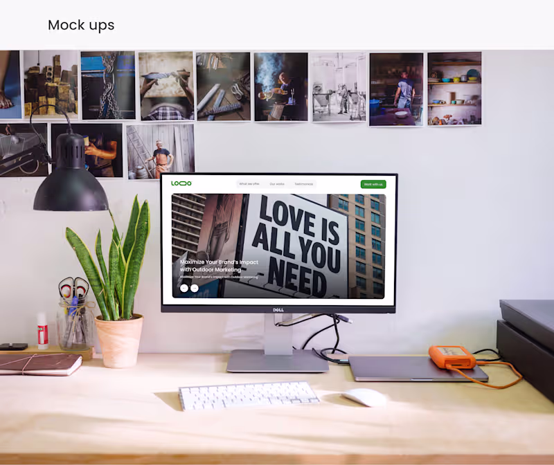 Cover image for Logo - Advertisement Landing Page
