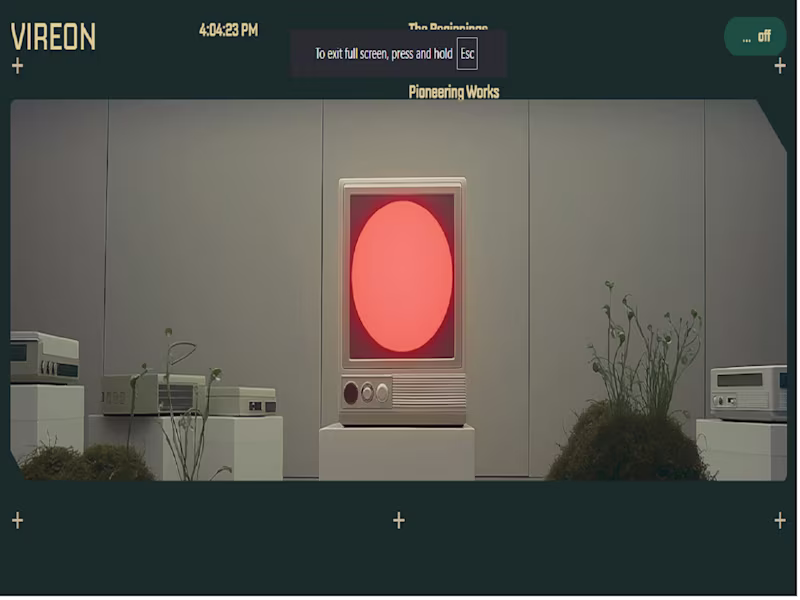 Cover image for Vireon - Unlocking Creativity with AI
