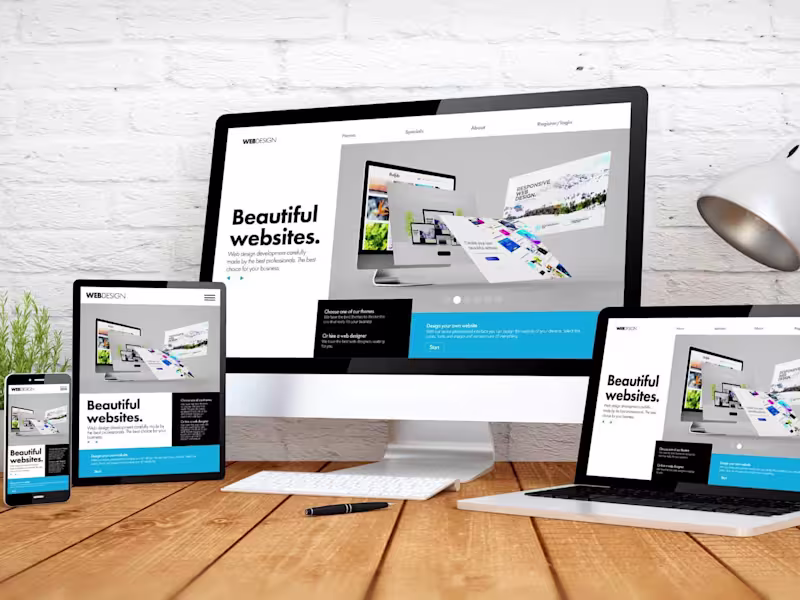 Cover image for Professional Mobile Friendly Website Design