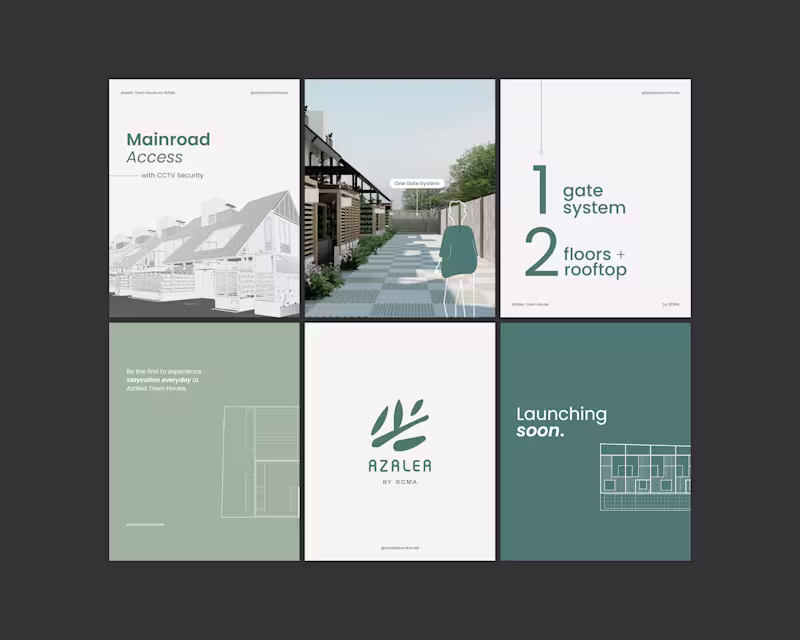 Cover image for Azalea Town House | Social Media Management