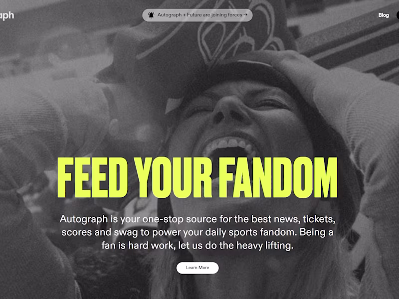 Cover image for Feed Your Fandom - Autograph.io