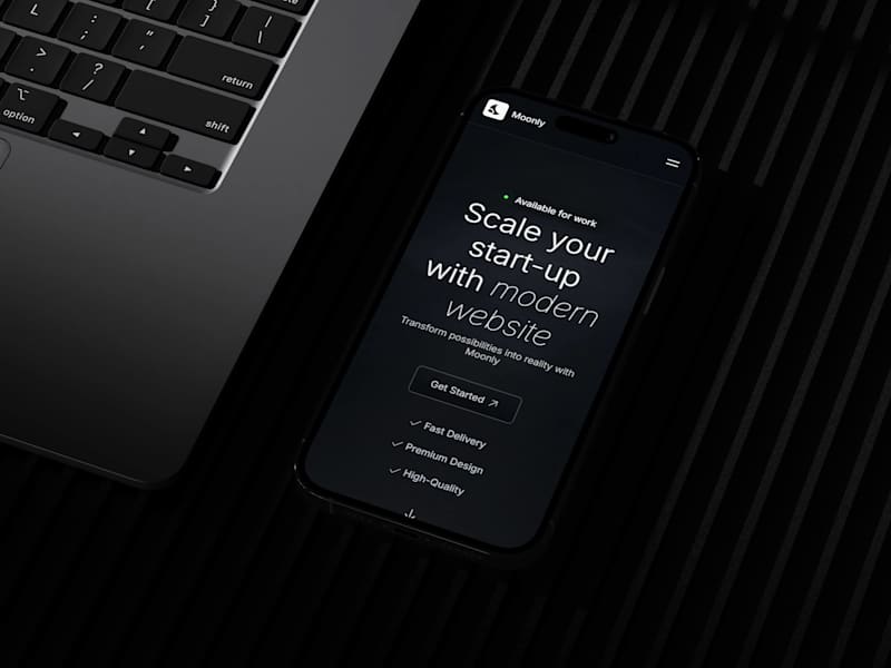 Cover image for Moonly - Web Design Agency Template.