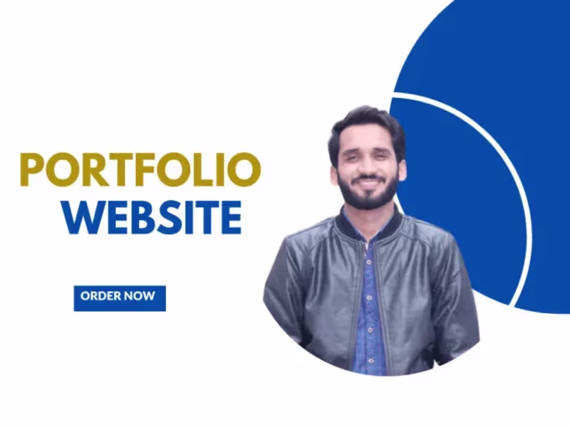 Cover image for I will design personal and company portfolio website