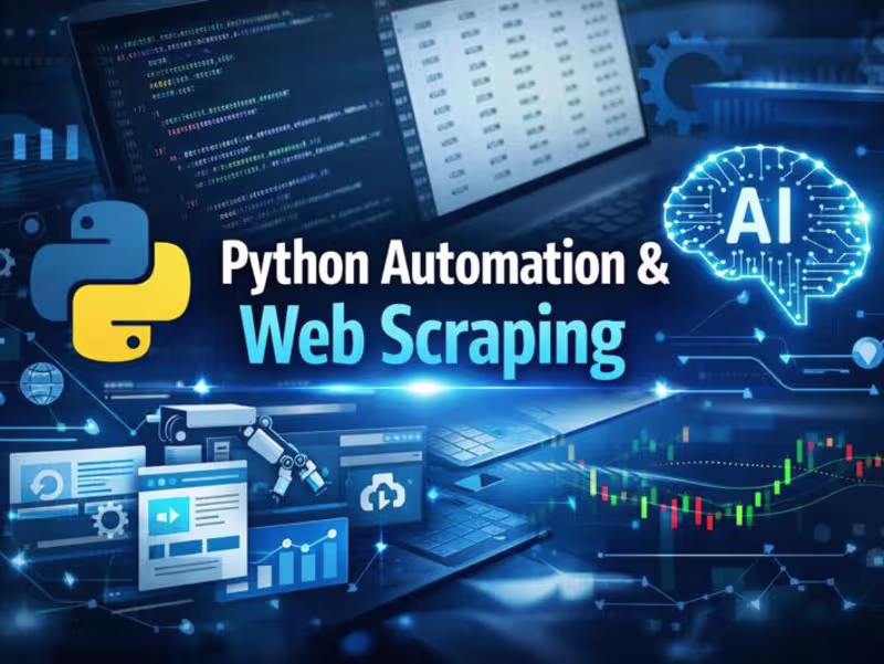 Cover image for Python Automation, Web Scraping & AI Systems