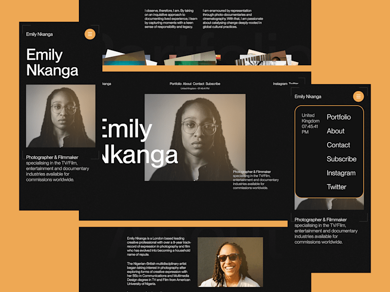 Cover image for Website Design for Emily Nkanga