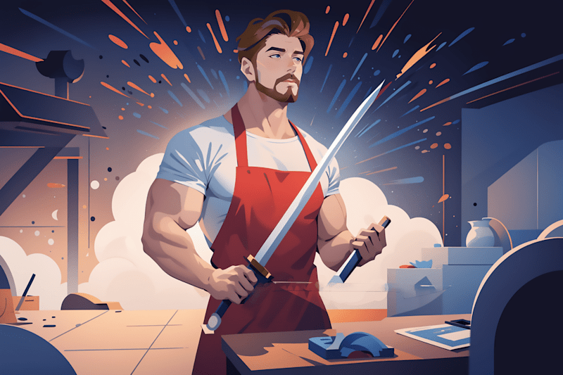 Cover image for Liam - The Legendary Blacksmith
