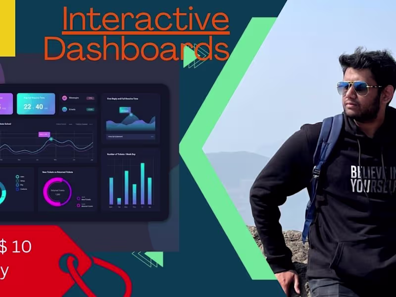 Cover image for Create attractive Dashboards