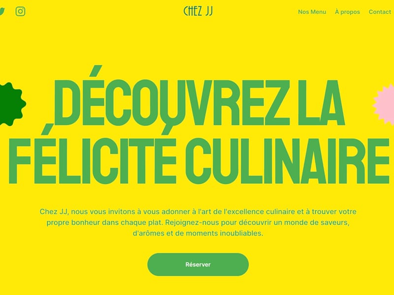 Cover image for Chez JJ