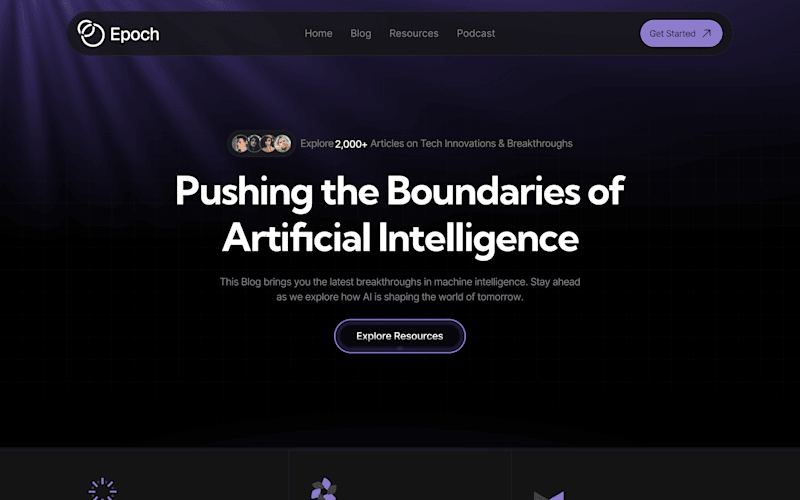 Cover image for Epoch - Tech Blog