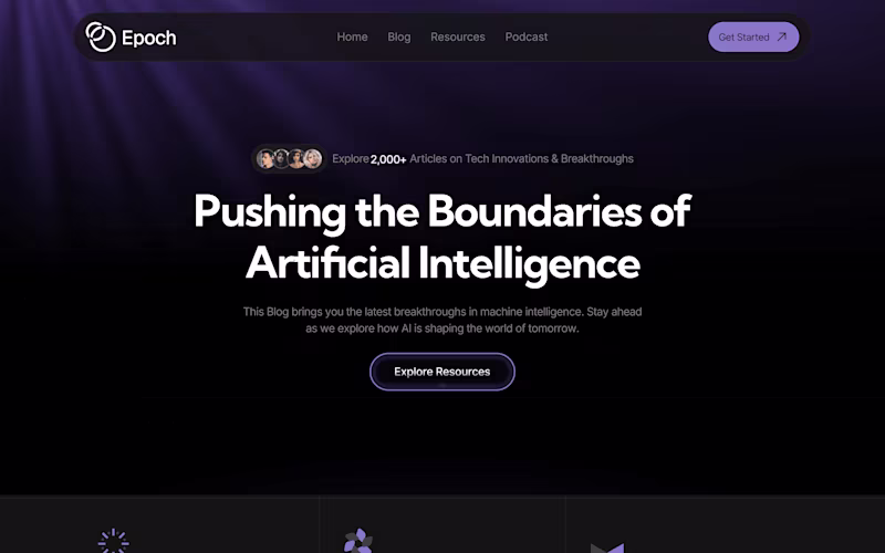 Cover image for Epoch - Tech Blog