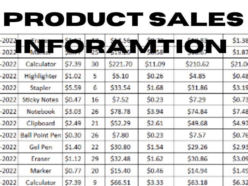 Cover image for This is a sample data entry project