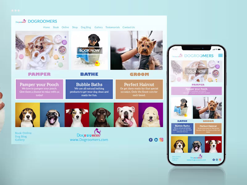 Cover image for Hero Image Design for Website Builder Business