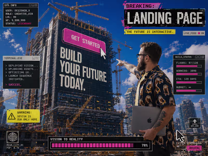 Cover image for Landing Page Design & Development in Framer