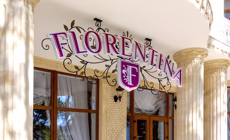 Cover image for Signage design | Project management | Hotel «Florentina»