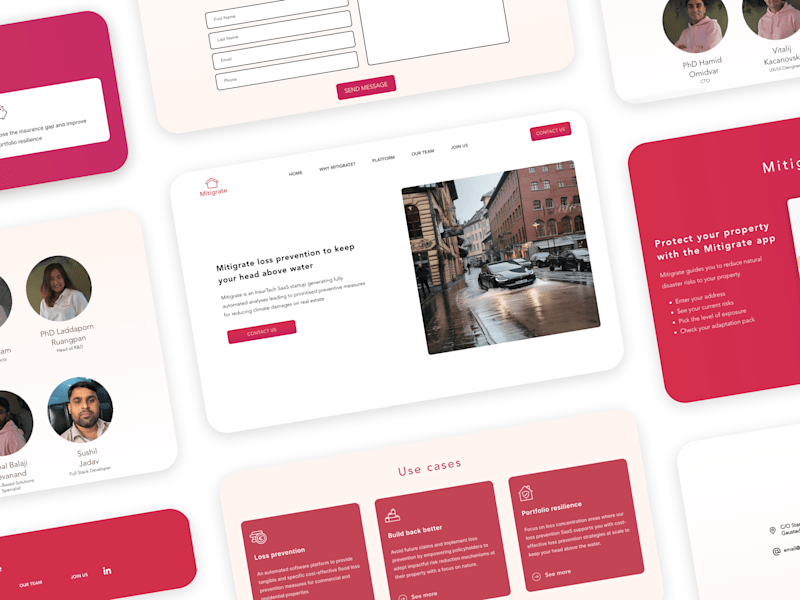 Cover image for Mitigrate — responsive website design